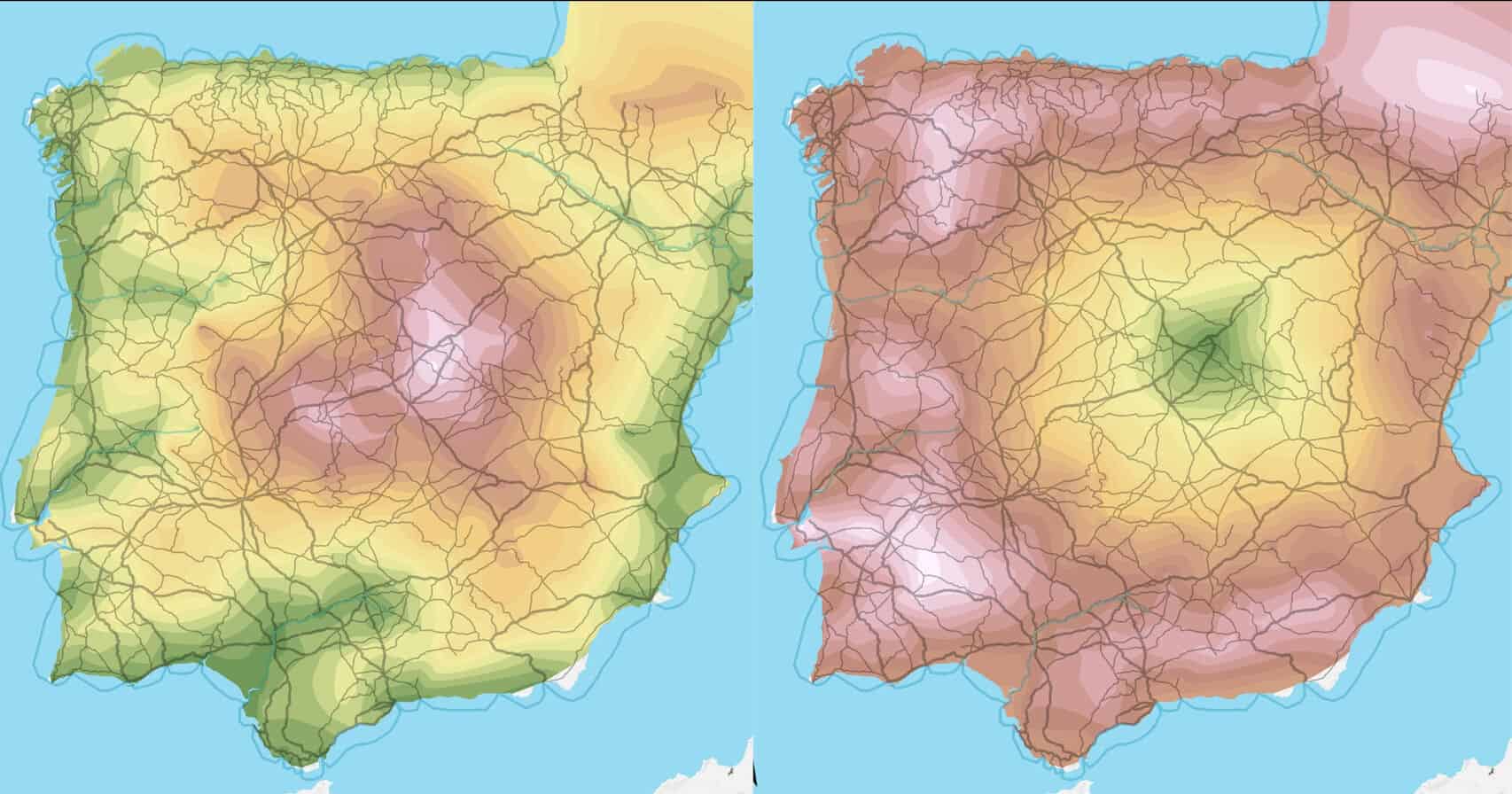 Hispania romana costes transporte
