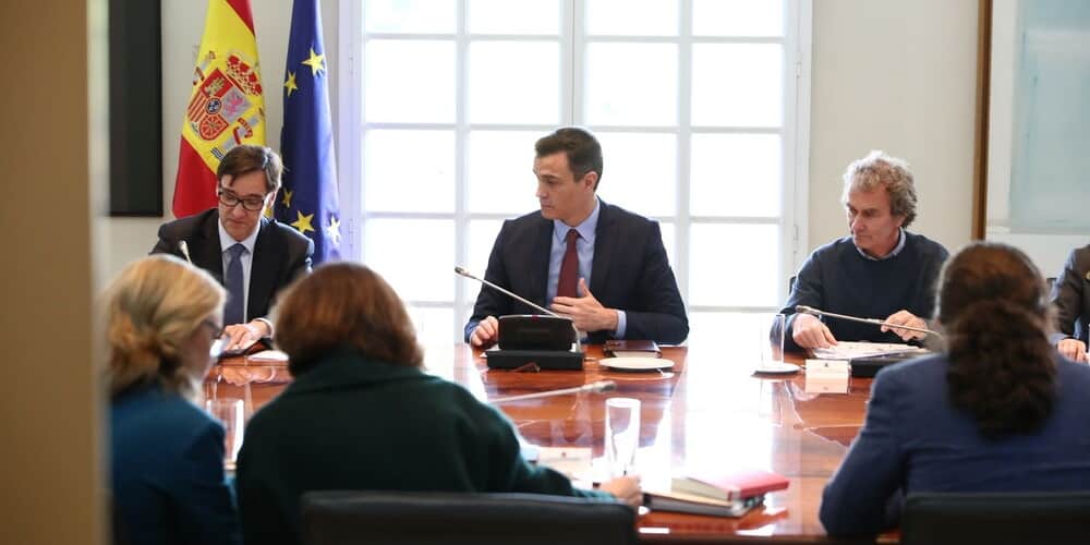 España equipo de coordinación sanitaria