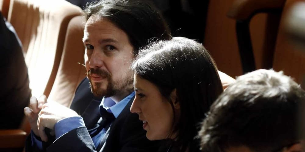Pablo Iglesias Irene Montero