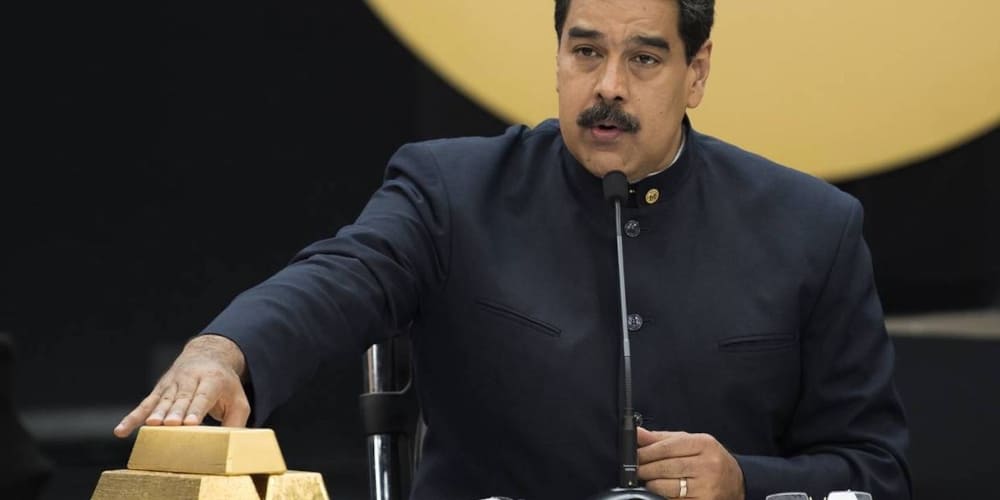 Maduro liquida oro Venezuela