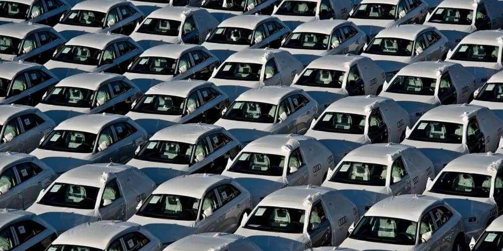 coches almacenados