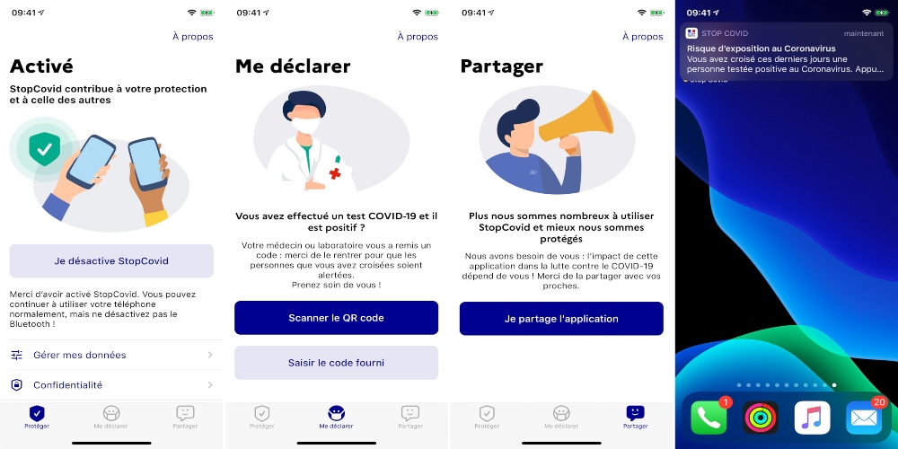 Francia COVID App