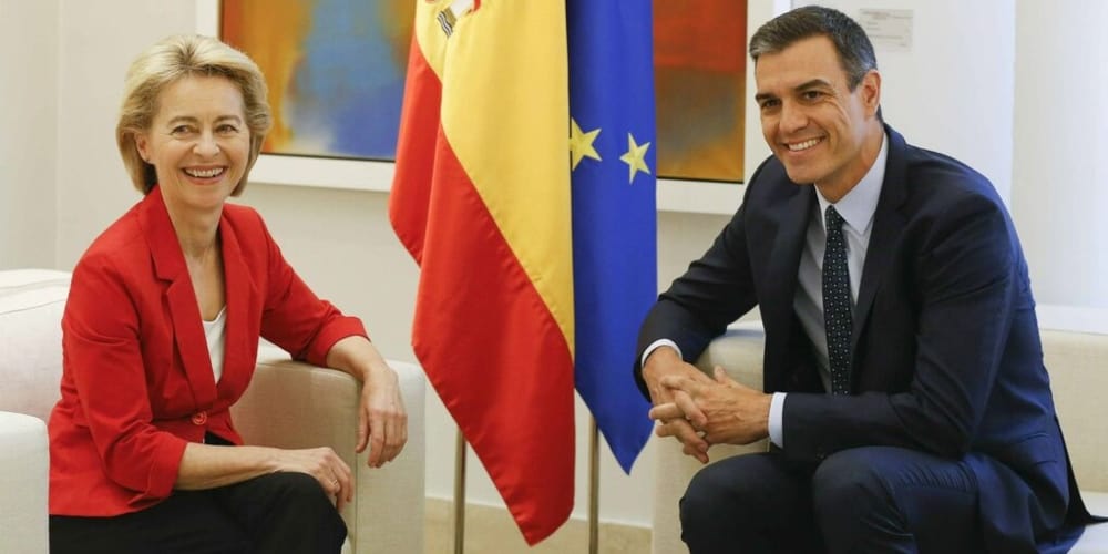 Pedro Sánchez Ursula Von der Leyen