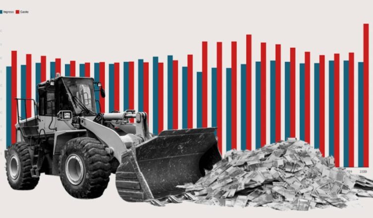 España gasto público a paladas