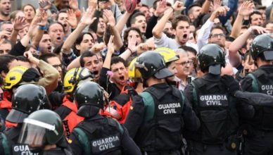 España manifestación Policía