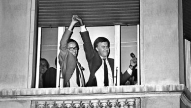 Primera mayoría absoluta del PSOE Felipe González Alfonso Guerra