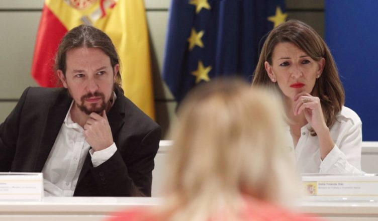 Pablo Iglesias Yolanda Díaz