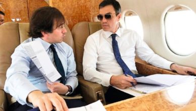 Pedro Sánchez avión