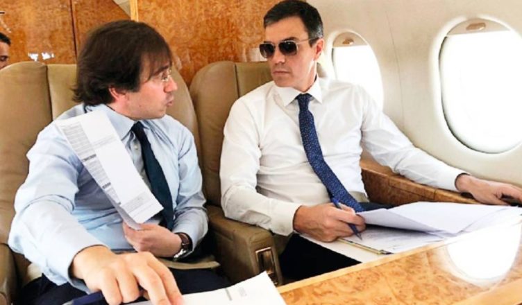 Pedro Sánchez avión