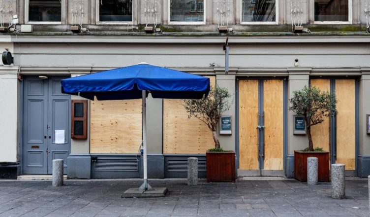 Hostelería cerrada pandemia