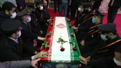Funeral científico nuclear iraní