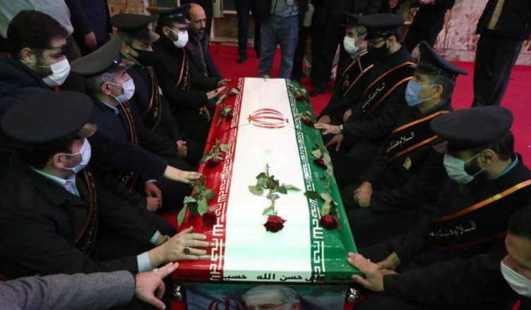 Funeral científico nuclear iraní
