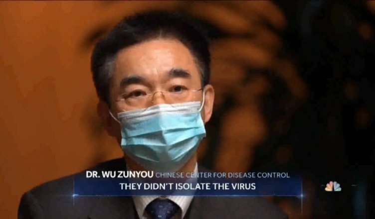 Wu Zunyou - COVID-19 DOES NOT EXIST