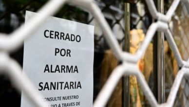 Cerrado por la pandemia