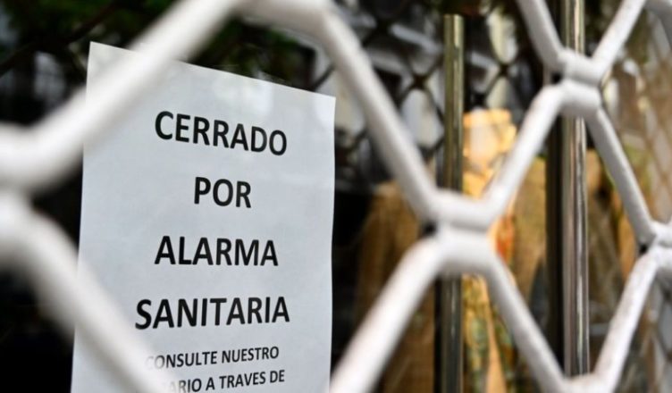 Cerrado por la pandemia