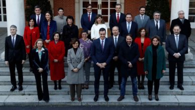 Sánchez equipo de gobierno