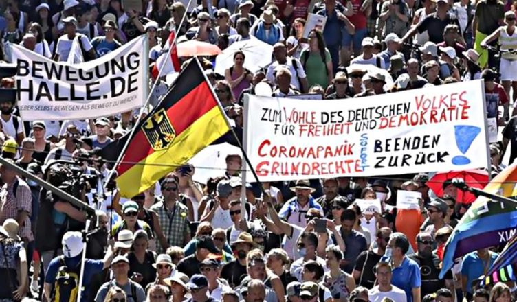 Alemania protestas pandemia