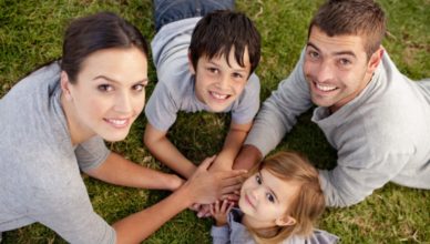 Familia con hijos
