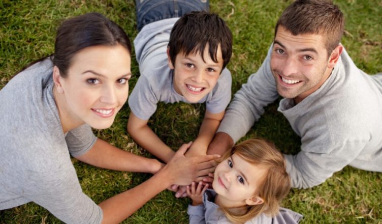 Familia con hijos