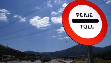 Peaje autovía autopista