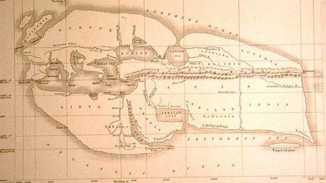Eratóstenes - Mapa