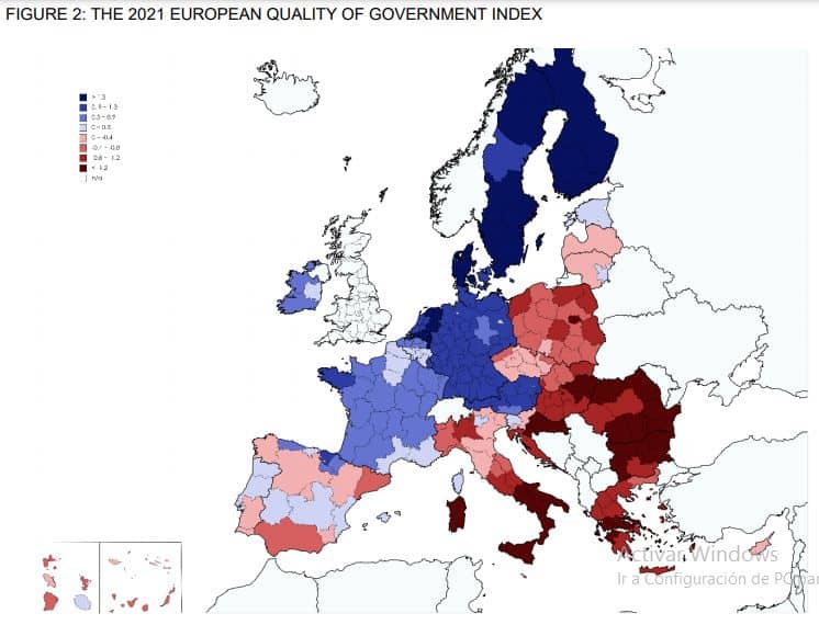 UE - Government Quality - 2020