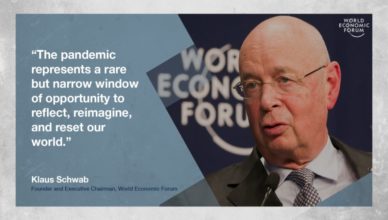 WEF - Pandemic - Klaus Schwab