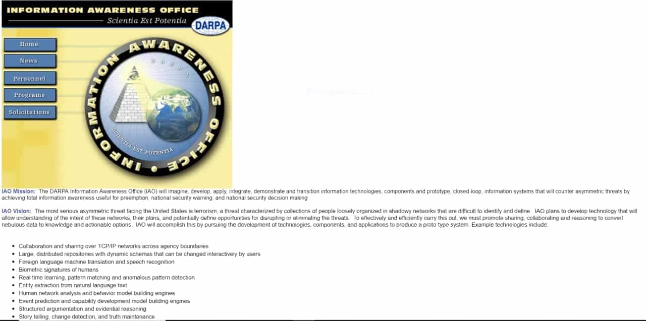 DARPA - IAO