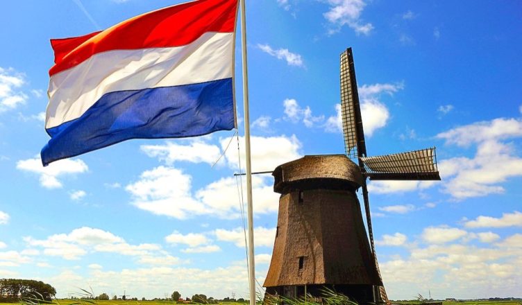 Holanda bandera molino